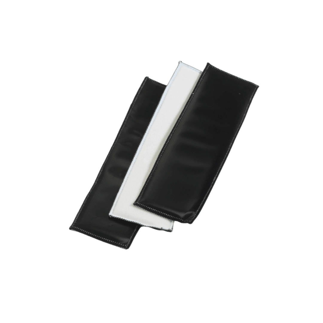 Black Mop Pad Cushions (Twin Pack)