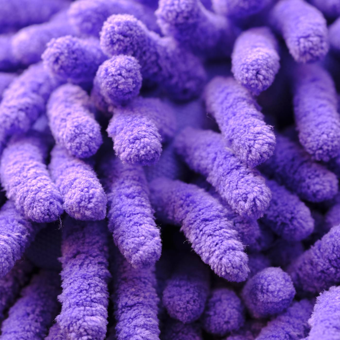 Up Close image of chenille Wash Mitt