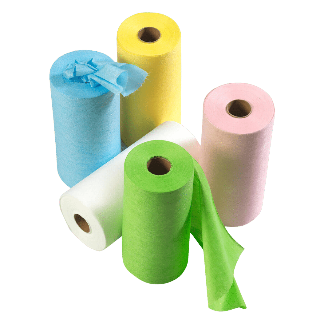 All Colours, Disposable Non-woven Microfibre Wipes on a Roll