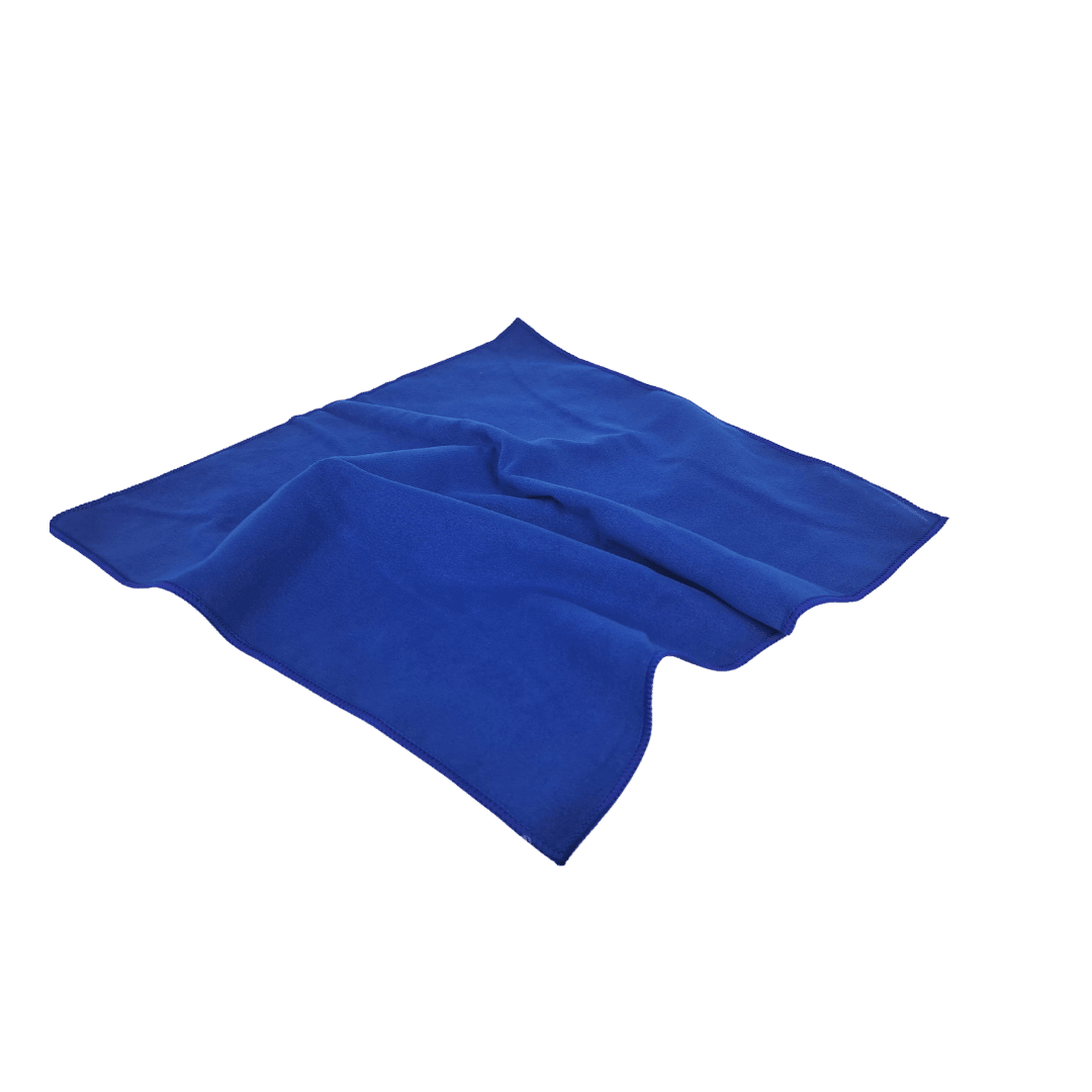 Navy Blue Suede Microfibre Cloth