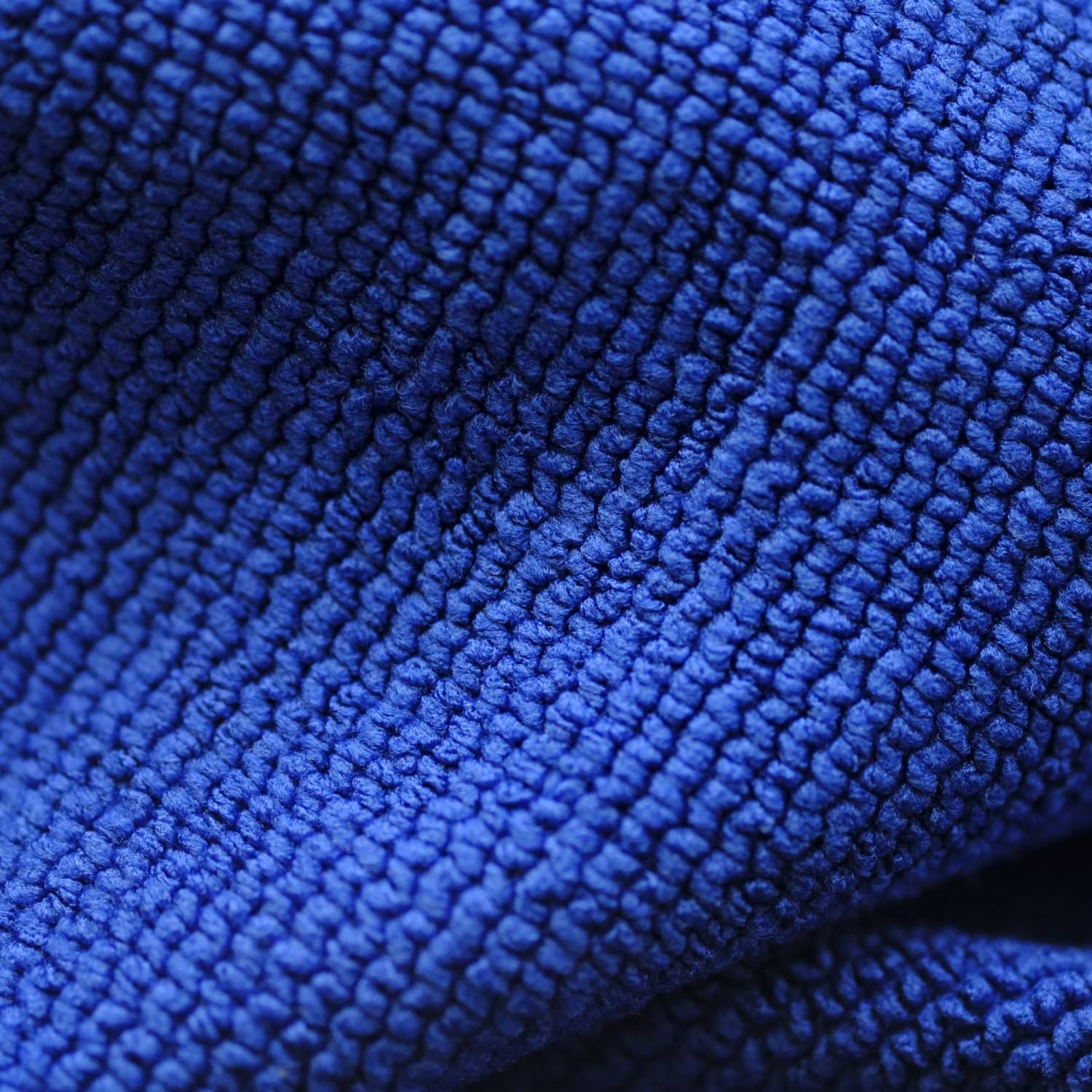 Up close image of Seamless Pearl Knit in Blue  