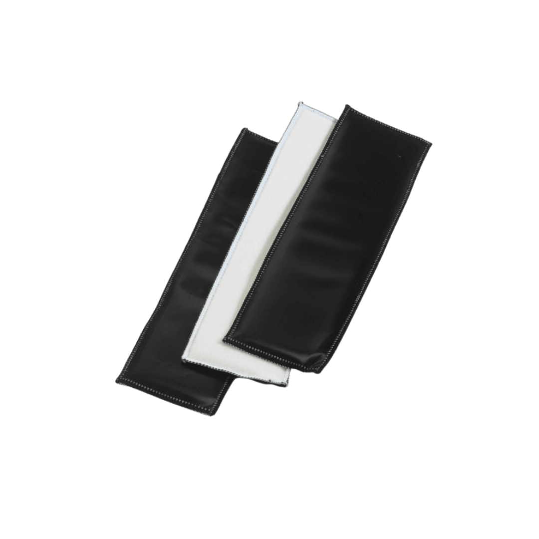 Black Mop Pad Cushions (Twin Pack) 