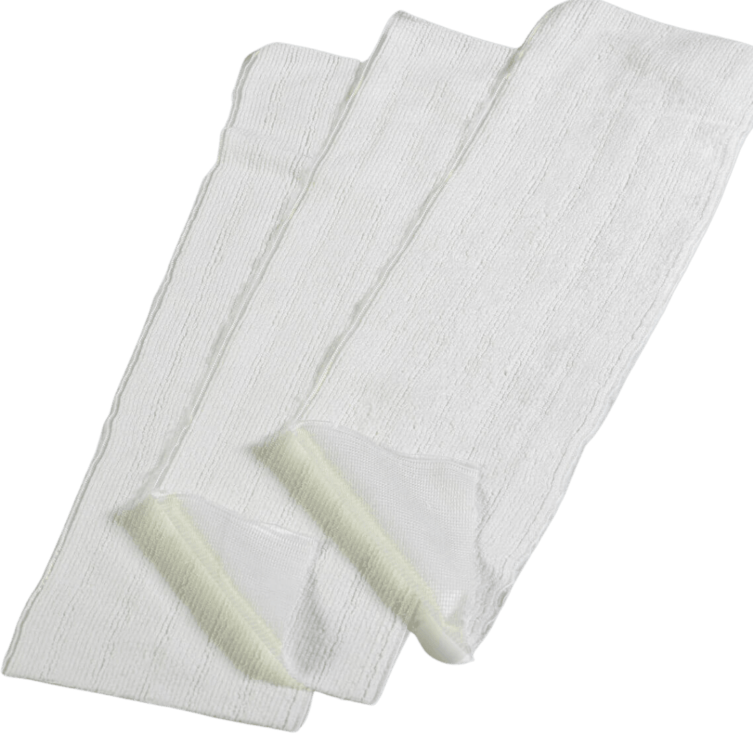White Disposable Woven Microfibre Mops 