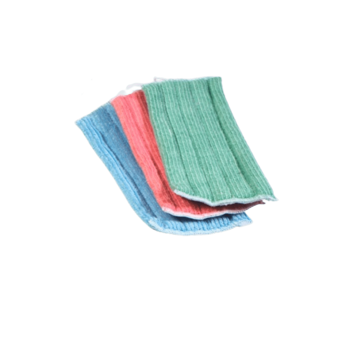 All Small Microfibre Damp Mop in Blue, Red & Green 