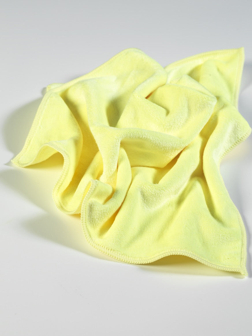 Single Weft Weave cloth in Yellow 