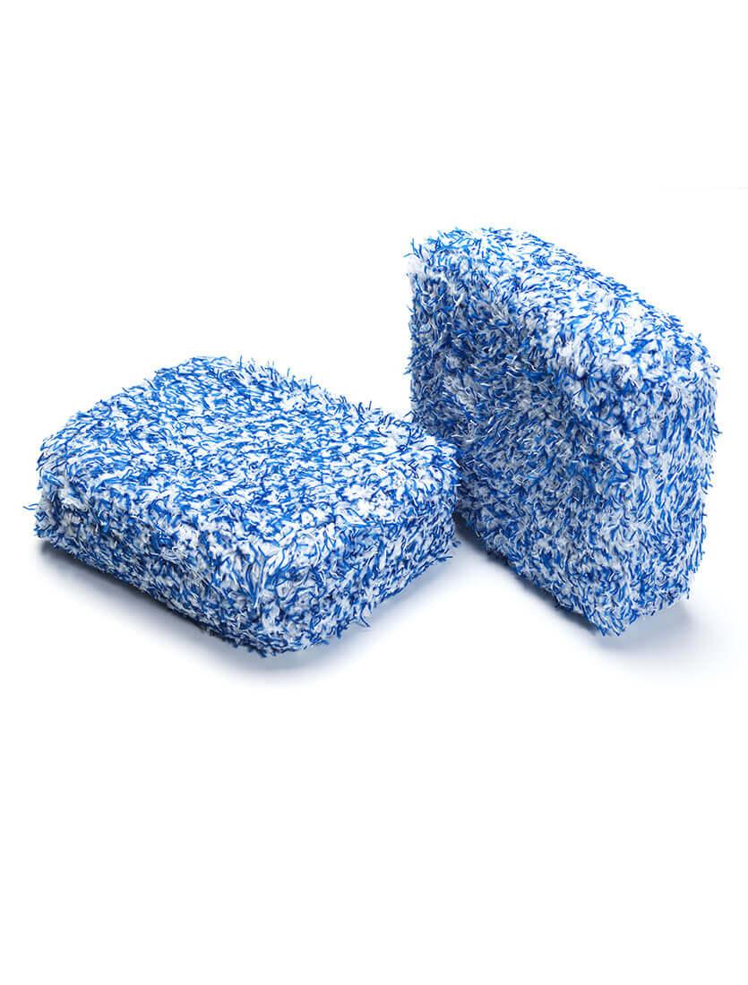 Two Microfibre Sponge Wash Pads