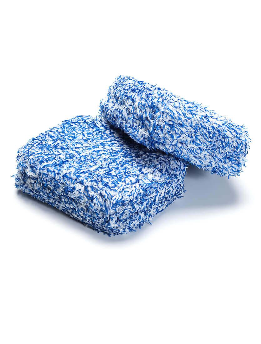 Two Microfibre Sponge Wash Pads 